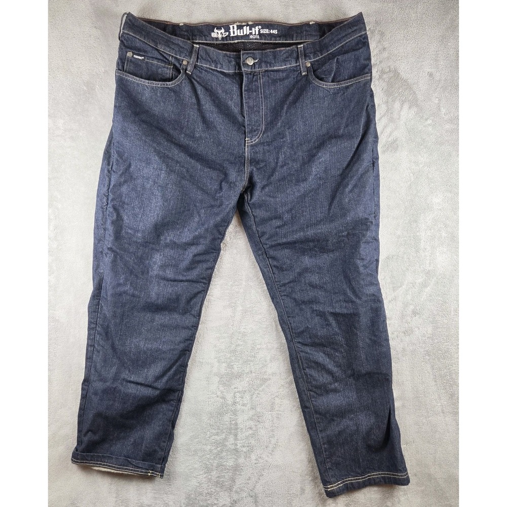 Bull It Atlantic 17 Motorcycle Riding Covec Jeans Mens 44S (44x32) No Pads